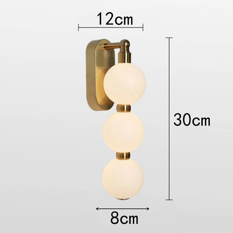 Modern LED Bedside Wall Sconce