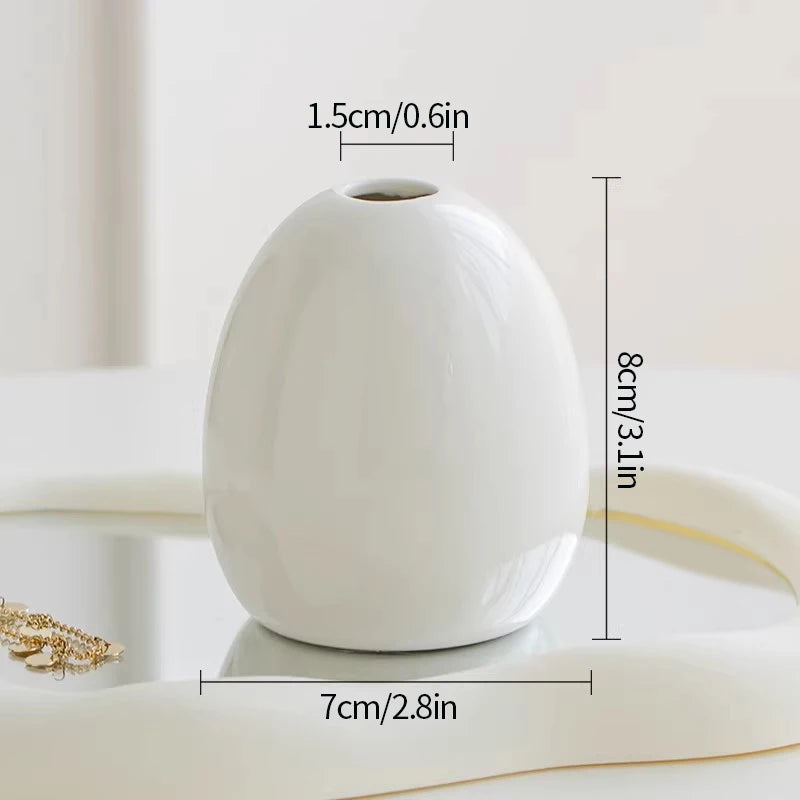 Mini Ceramic Bud Vase Set