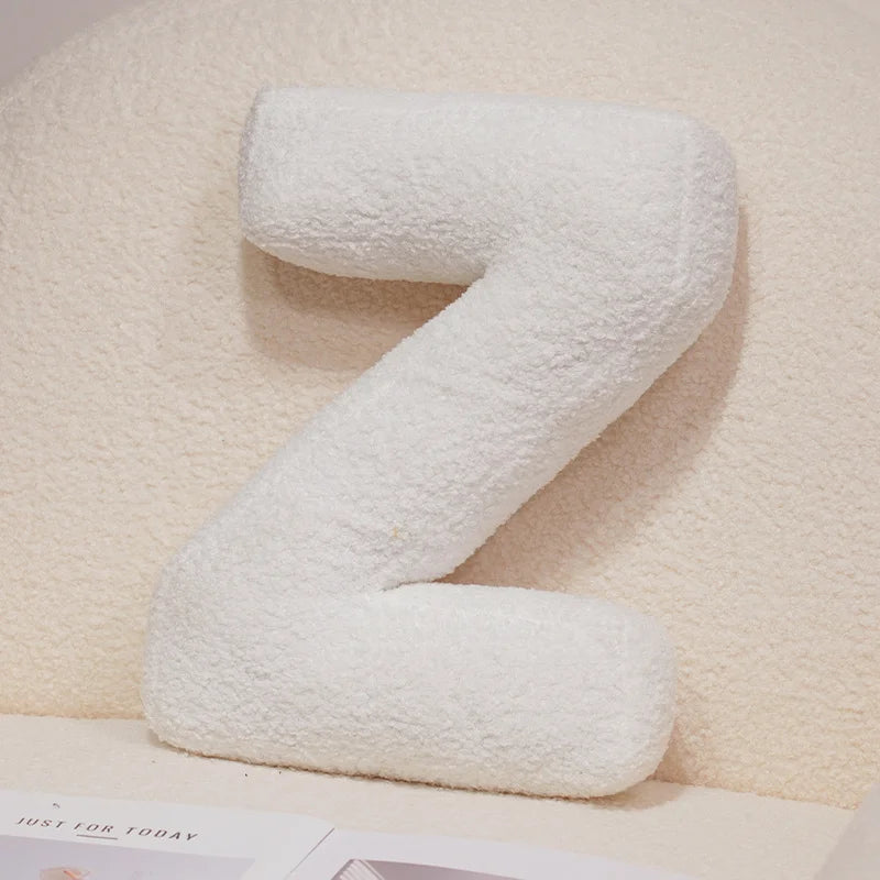 Alphabet Letter Plush Pillow
