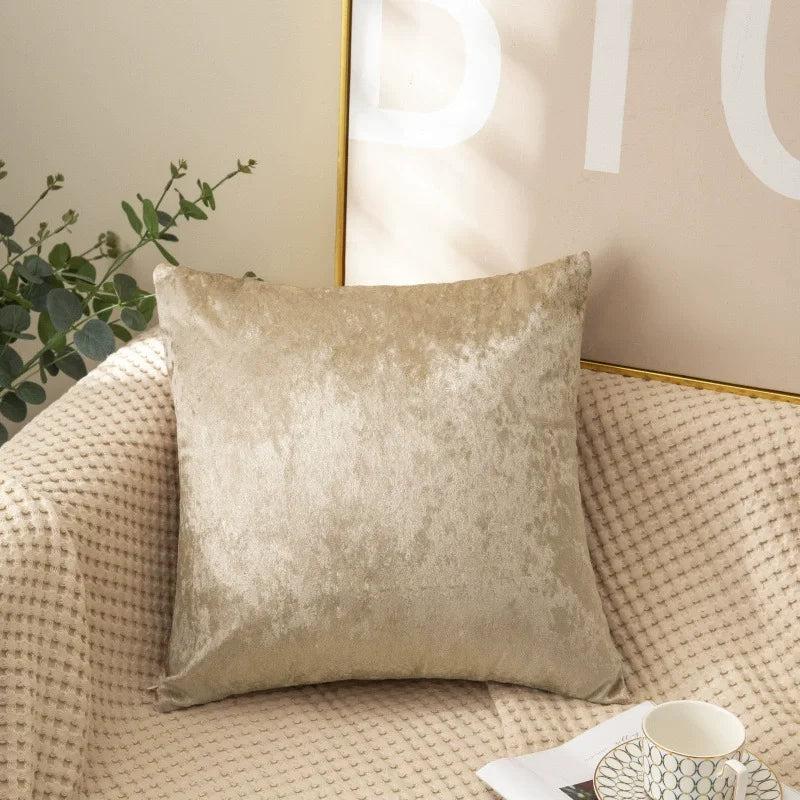 Velvet Throw Pillow Cover
