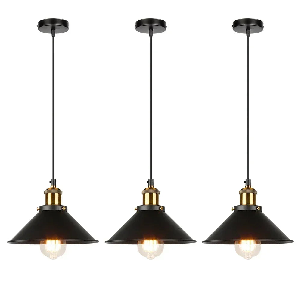 Vintage Chrome Multi Pendant