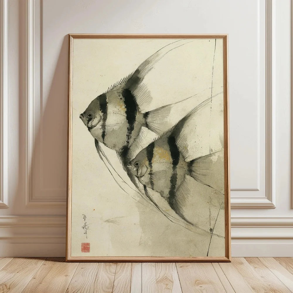 Japanese Koi Fish Zen Pond Canvas Wall Art