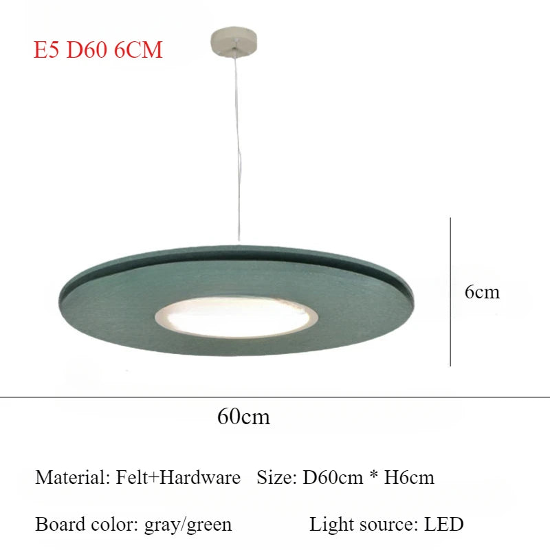 Nordic Felt Pendant Lamp