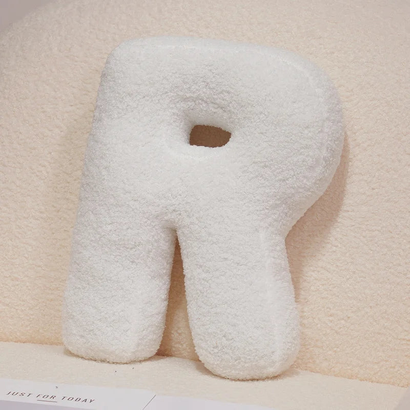 Alphabet Letter Plush Pillow