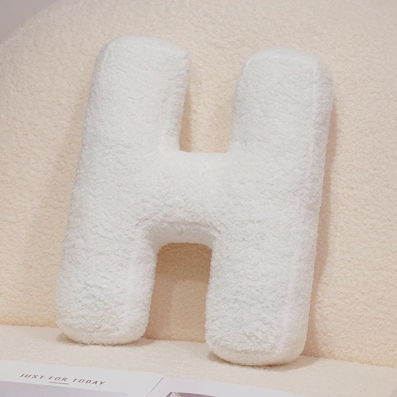 Alphabet Letter Plush Pillow