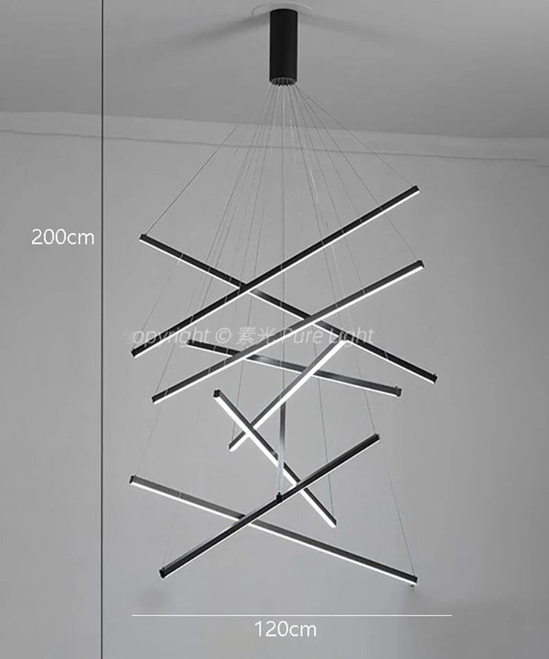 Multi Head LED Chandelier