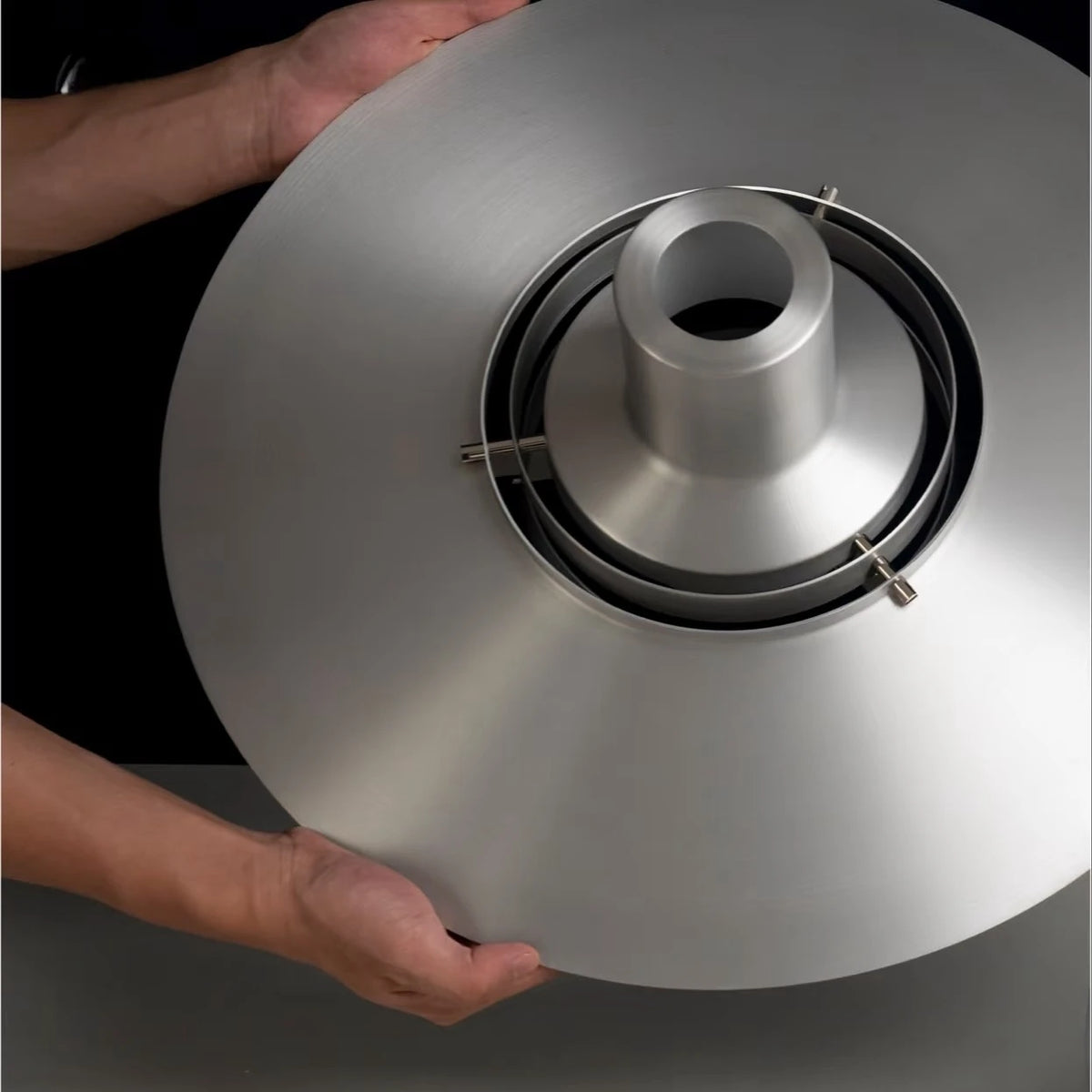 Metal UFO Disc Pendant Light
