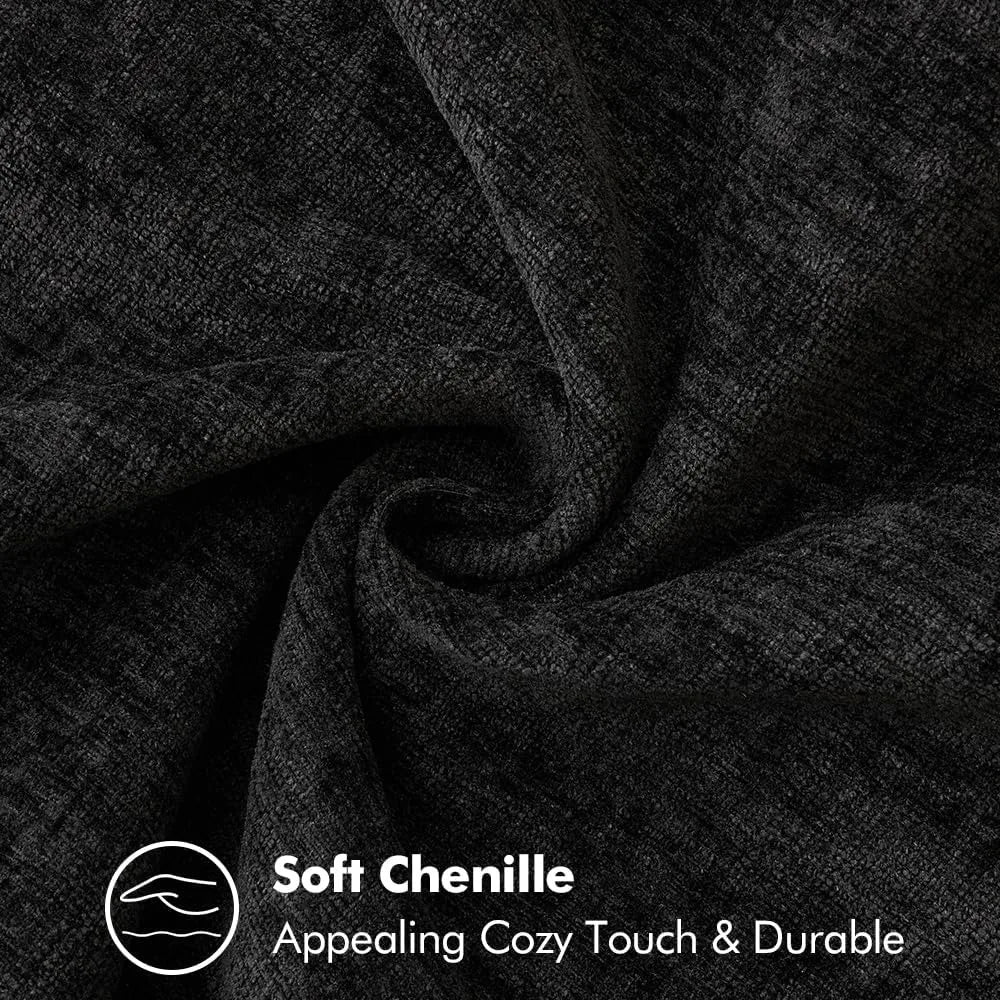Solid Chenille Throw Pillow Cover — alternate view