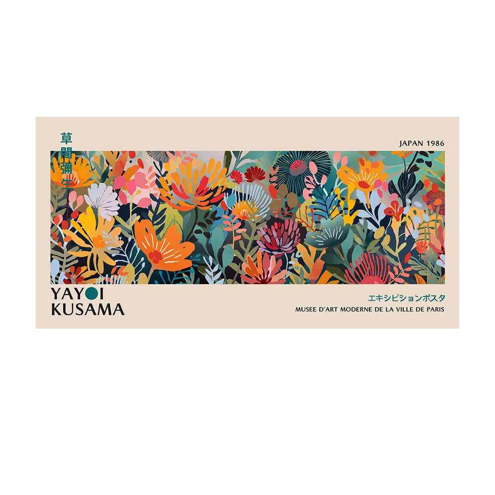 Yayoi Kusama Inspired Dots Canvas Wall Art
