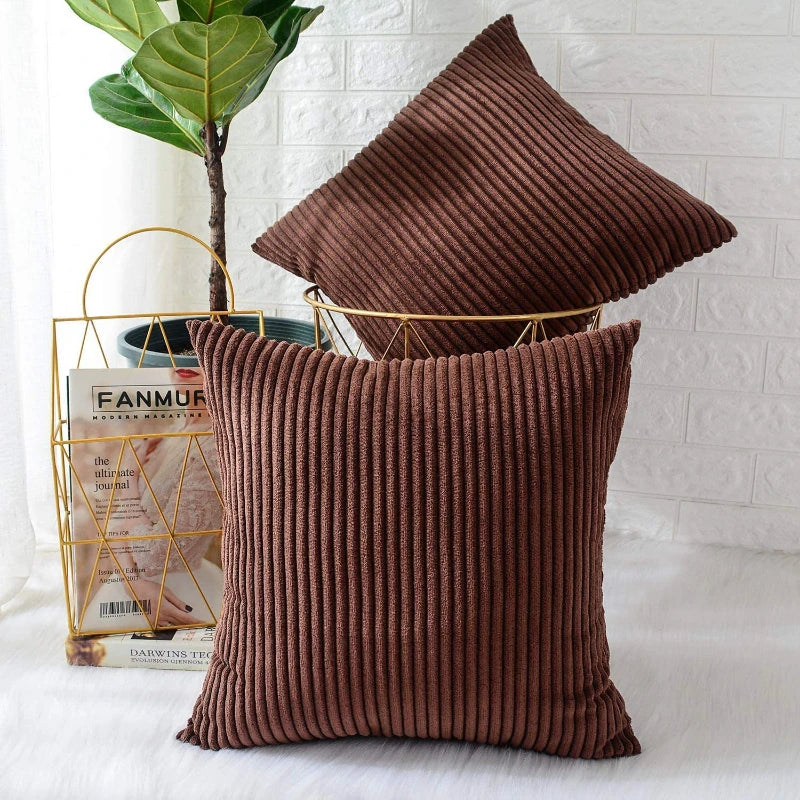 Corduroy Lumbar Pillow Cover