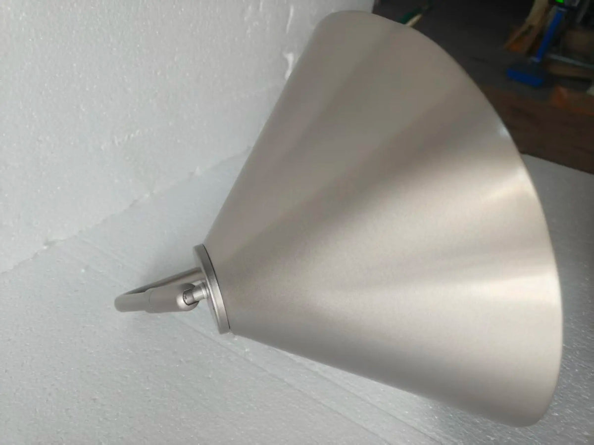 wall sconce, detail view of fixture base and arm