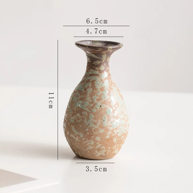 Stone Shape Ceramic Mini Vase Hydroponic Gift | Aurelia