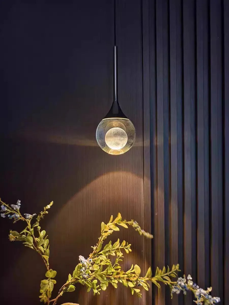 Moon Crystal Pendant Light