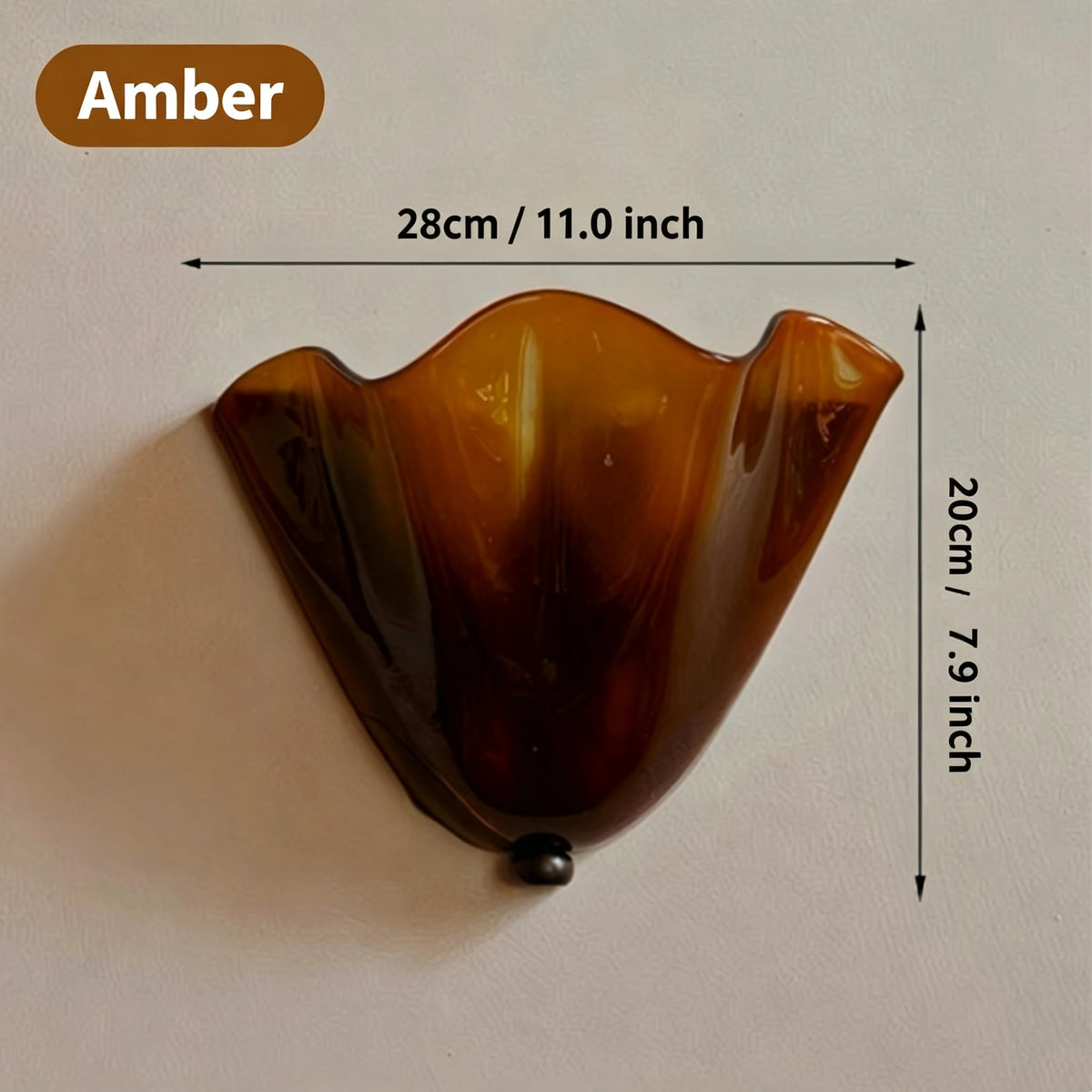 Retro E14 Glass Wall Sconce