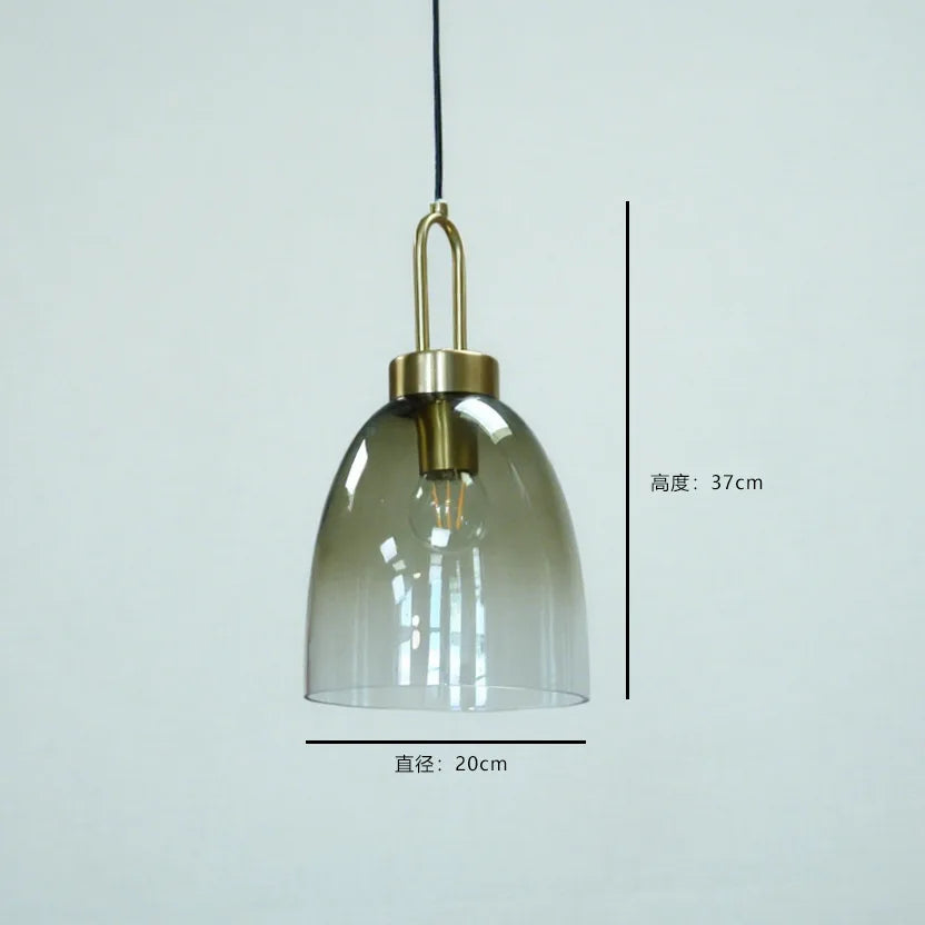 Industrial Metal Globe Pendant Light