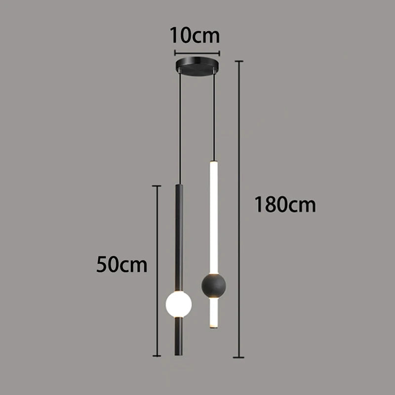Alloy Cord Pendant Light