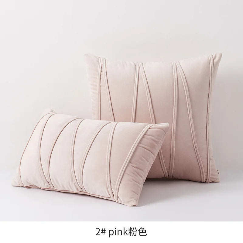 Boho Patchwork Corduroy Pillow Cover