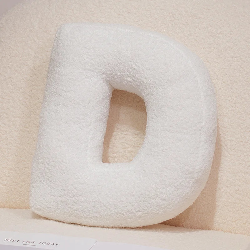 Alphabet Letter Plush Pillow