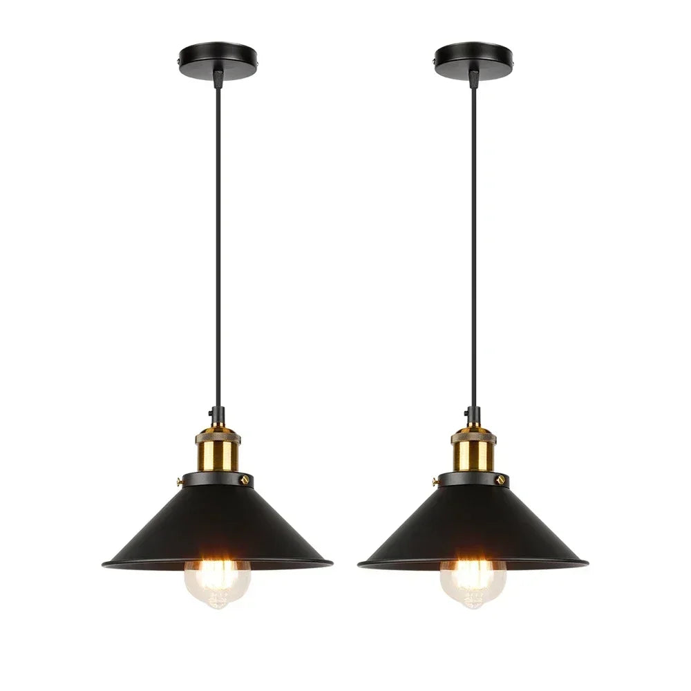 Vintage Chrome Multi Pendant