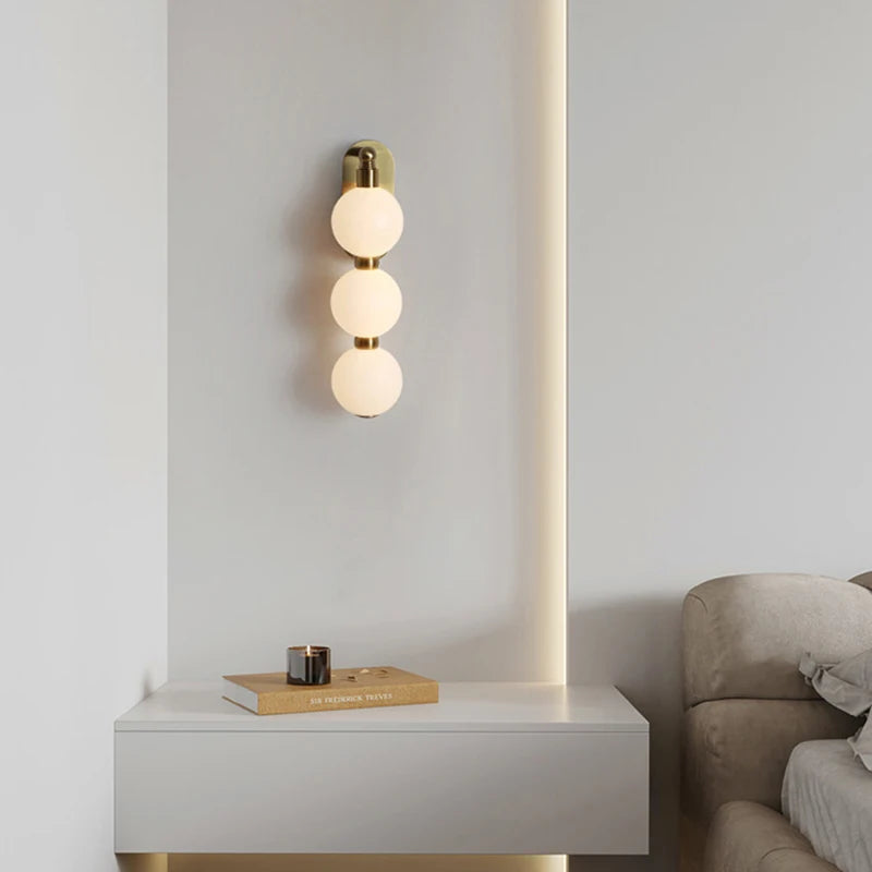 wall sconce, detail view of fixture base and arm