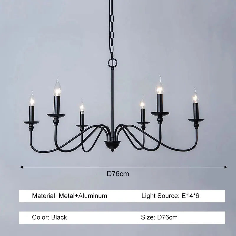 Gold metal chandelier arms branching in tiers for a loft style interior