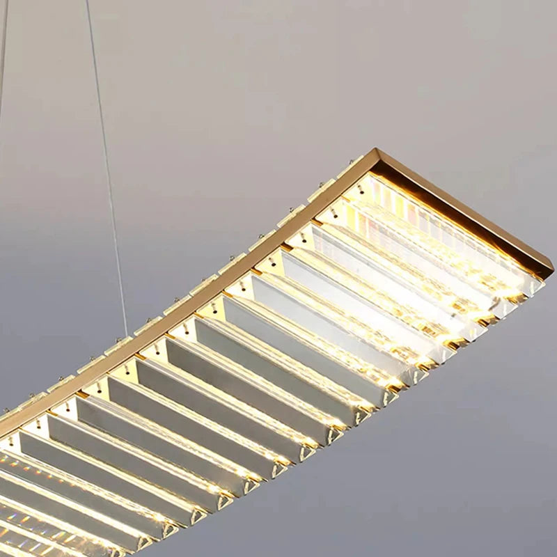 Crystal Linear Pendant Light