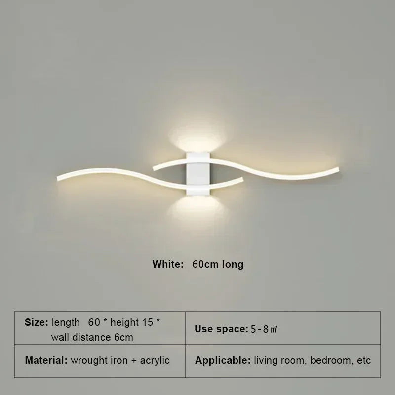 LED Long Strip TV Wall Sconce