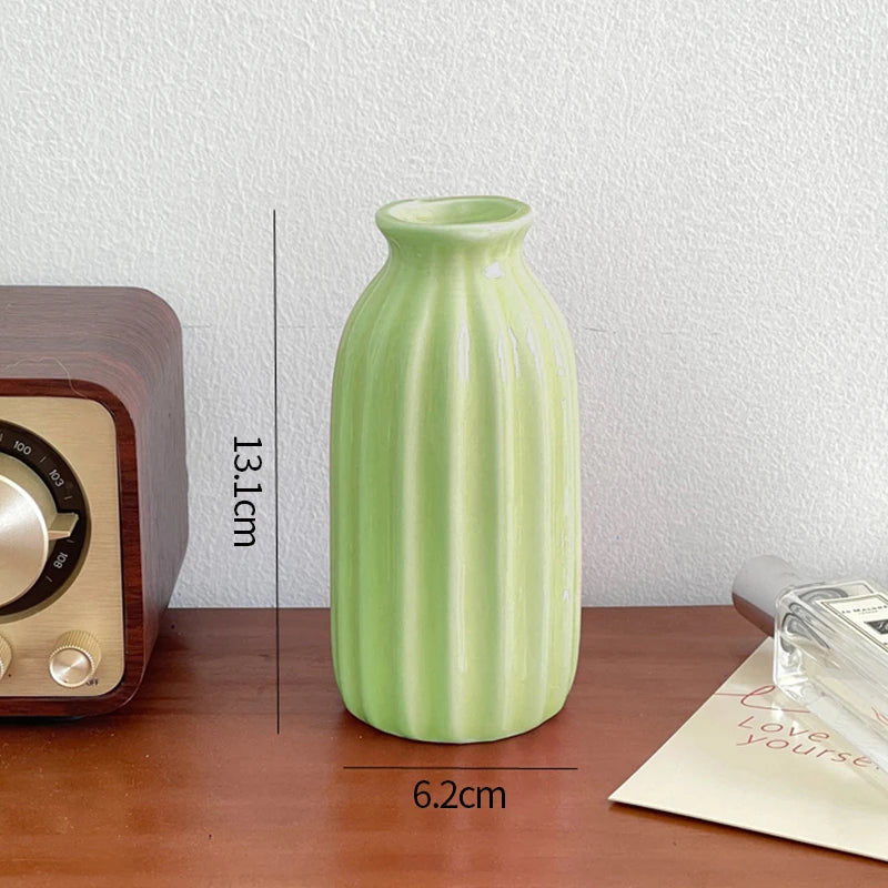 Mini Ceramic Bud Vase Set
