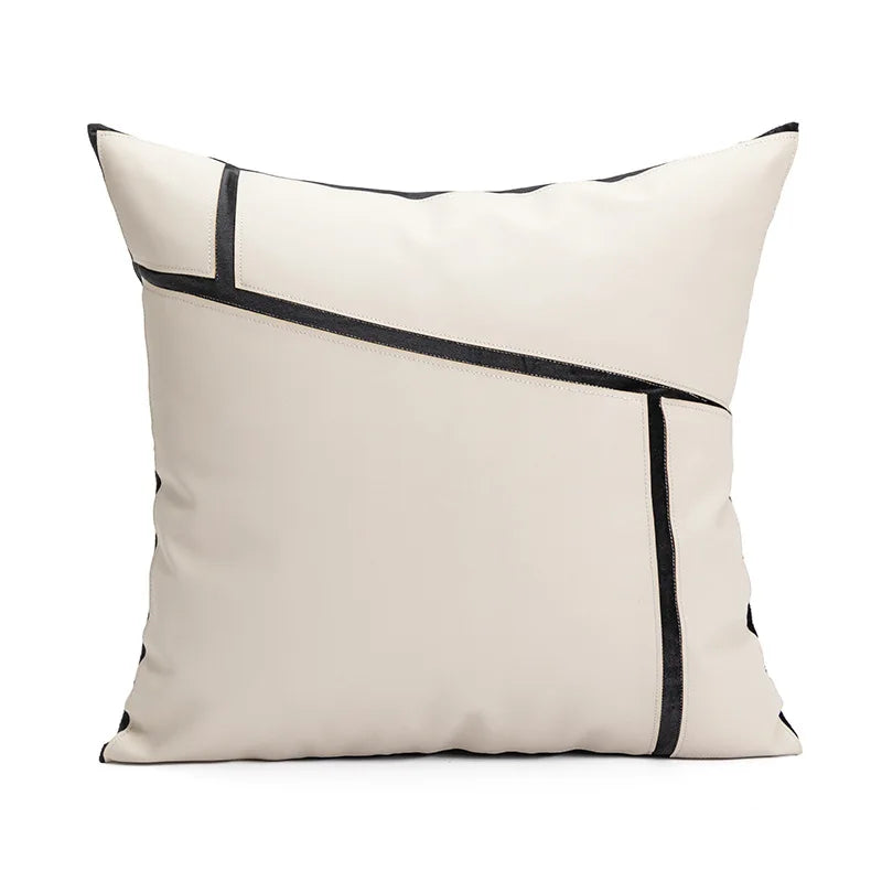 Soft Plush Throw Pillow Cover — styling detail