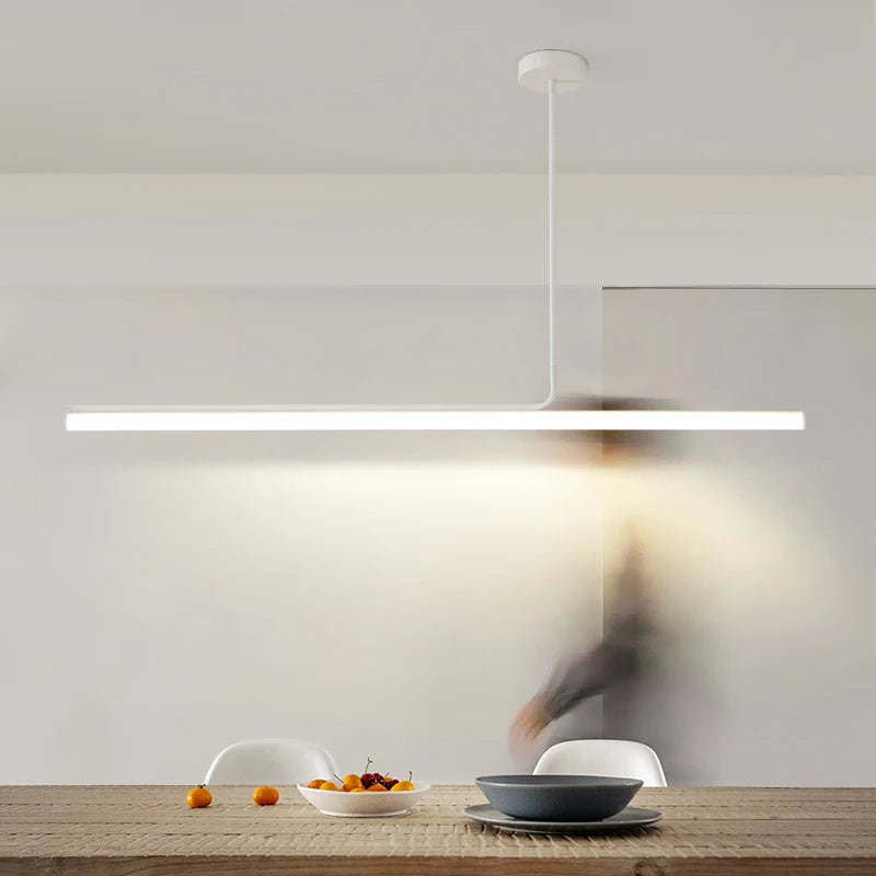 Aluminum Line Tube Pendant Light