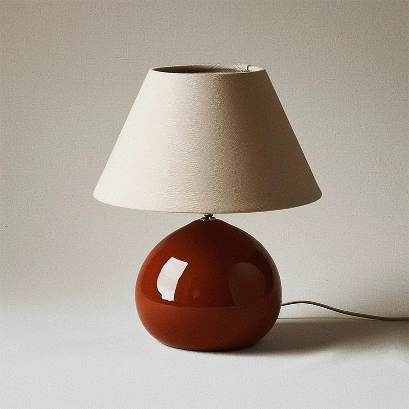 French style table lamp three-colour mode showing warm neutral white light