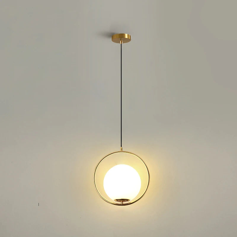Metal Cage Pendant Light