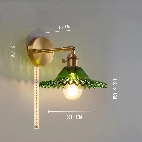 Nordic Glass Switch Wall Sconce