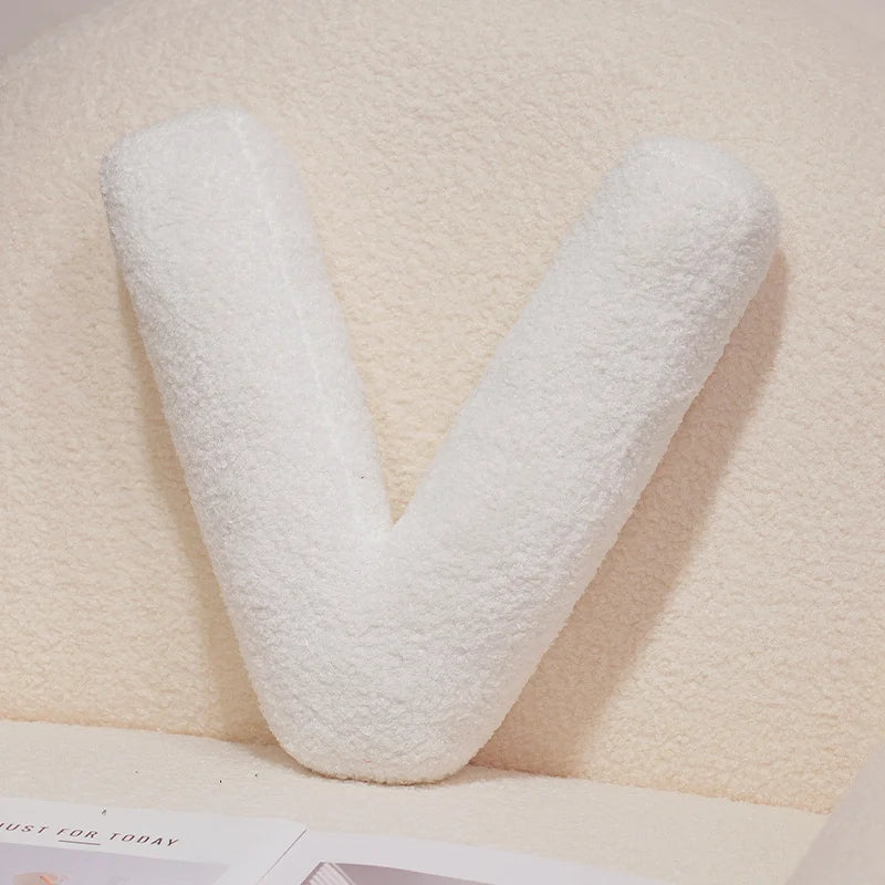 Alphabet Letter Plush Pillow