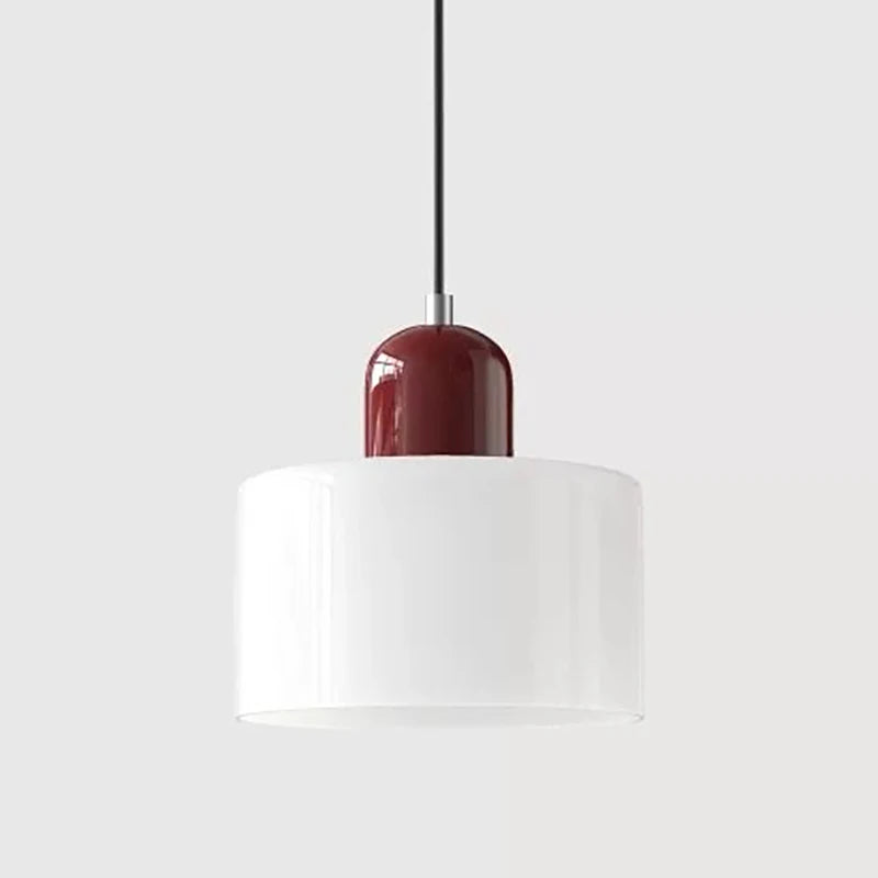 Colorful Glass Globe Pendant Light