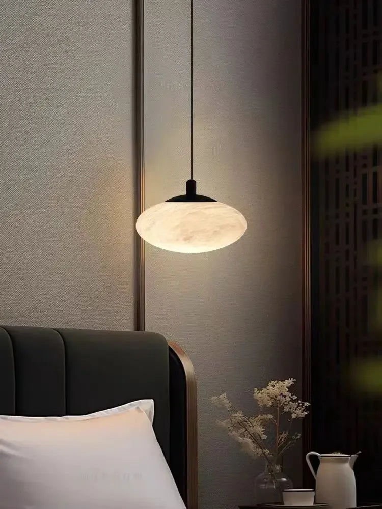 Marble Sphere Pendant Light