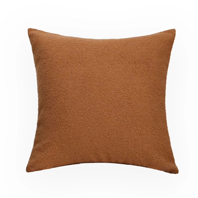 Faux Fur Throw Pillow Cover