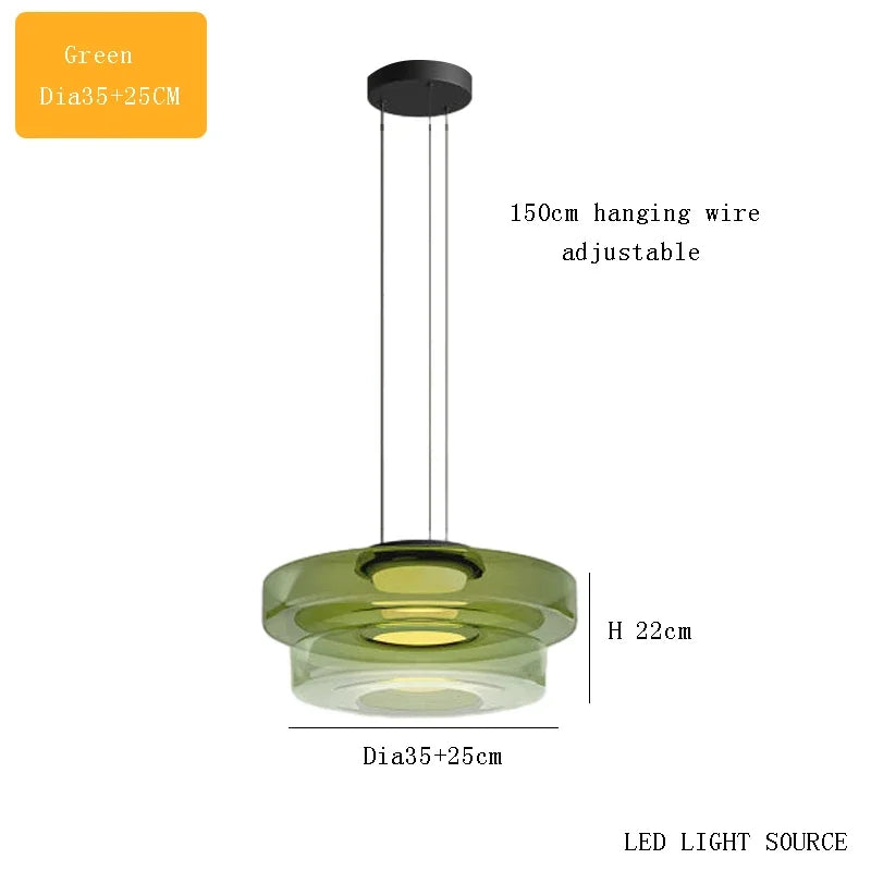 Art Glass Pendant Light