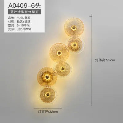 Nordic Round Glass Wall Sconce