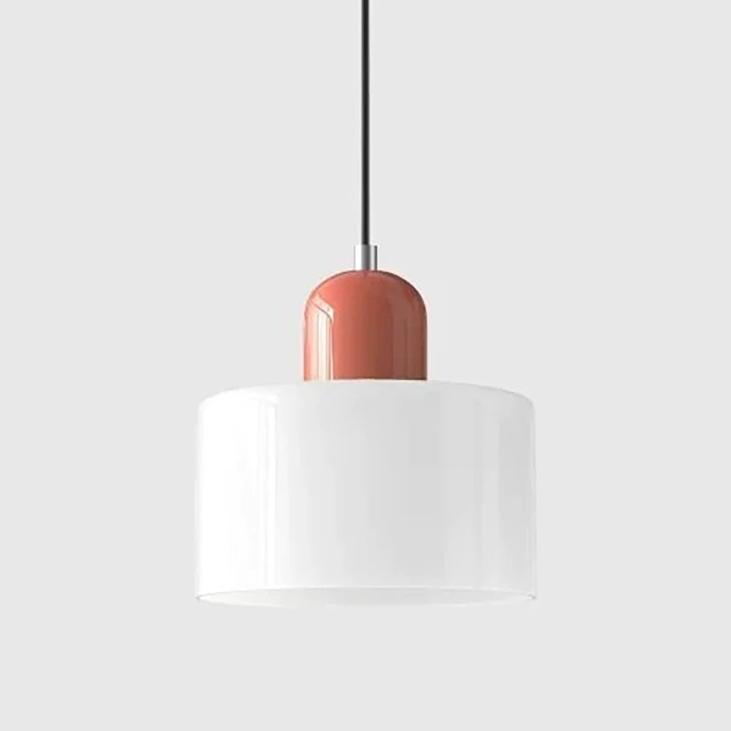 Colorful Glass Globe Pendant Light