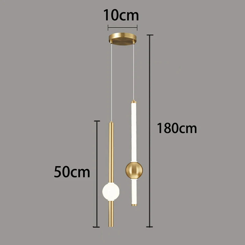 Alloy Cord Pendant Light