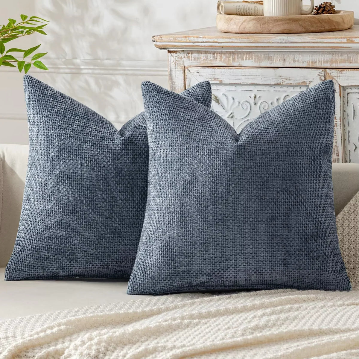 Boho Patchwork Corduroy Pillow Cover