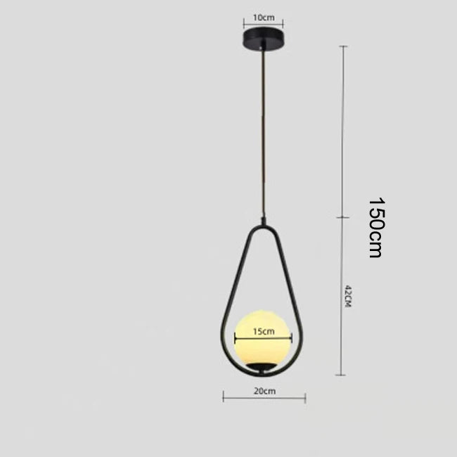 Metal Cage Pendant Light