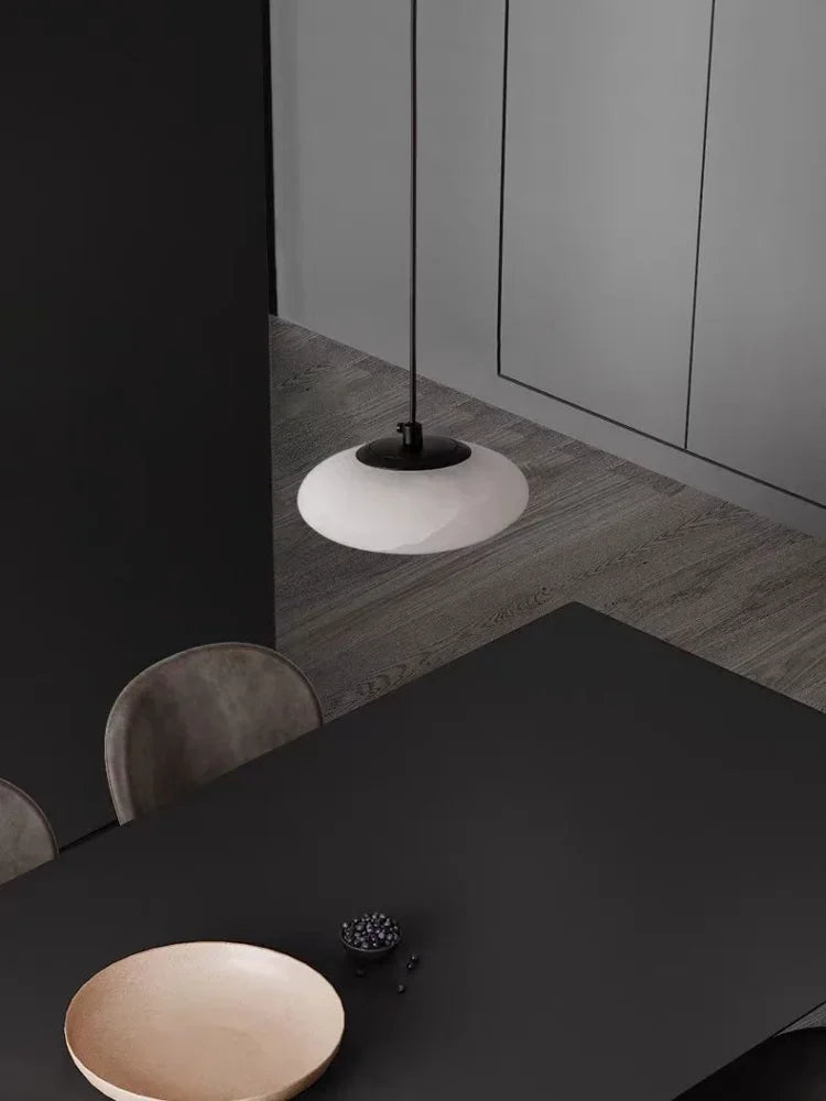 Marble Sphere Pendant Light