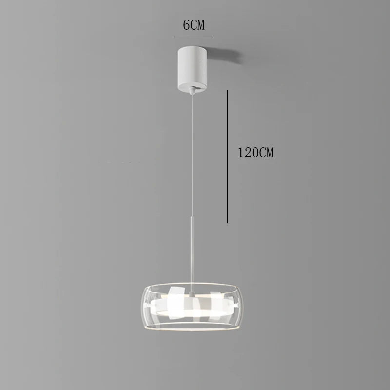 Multi Head Glass Pendant Light
