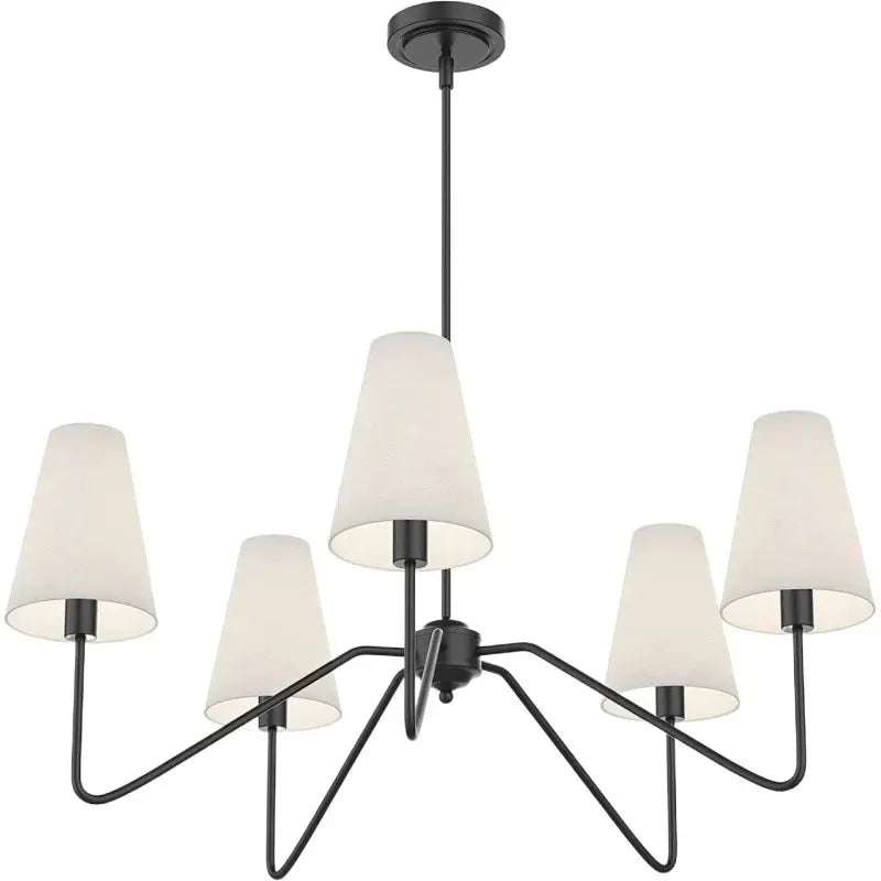 Fabric Branch Chandelier