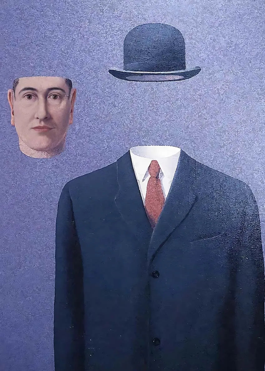Surrealist Rene Magritte Classic Art Canvas Wall Art