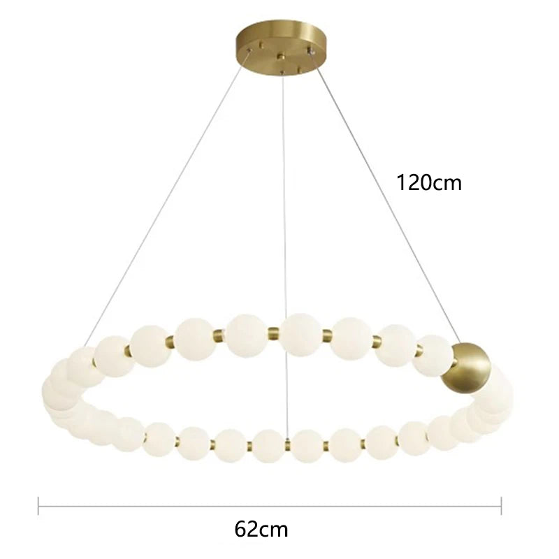 Single ring chandelier, 24.4 in across, in a silvery iron finish
