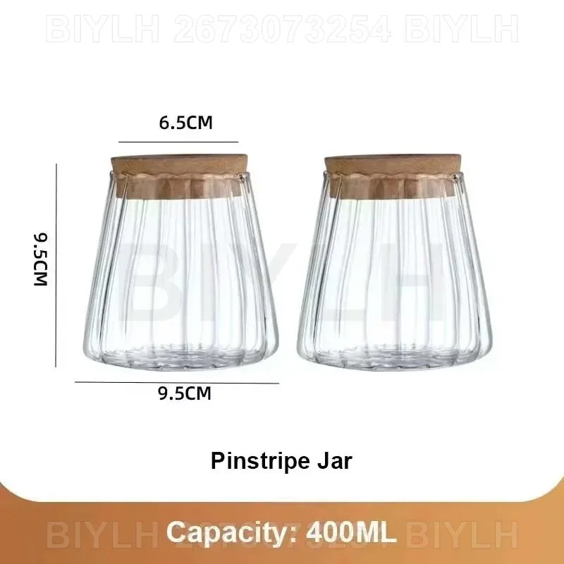 Glass Hydroponic Pot Set