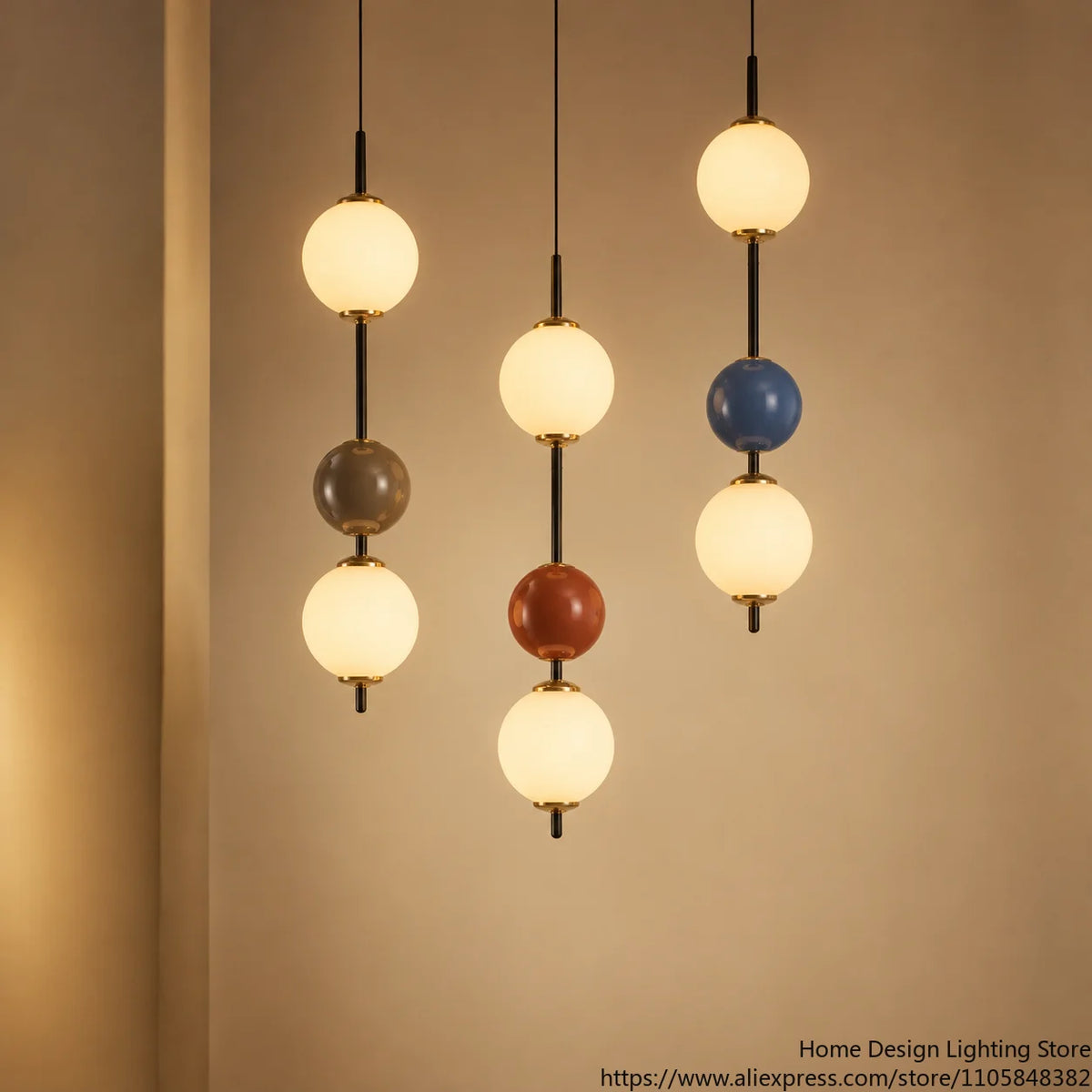 Plastic Bubble Cluster Pendant Light